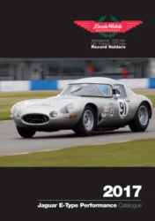 Denis Welch Motorsport launches new 2017 Jaguar E-Type Performance Parts Catalogue