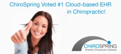 ChiroSpring Practice Management Software Named Best Cloud-Based Chiropractic Software