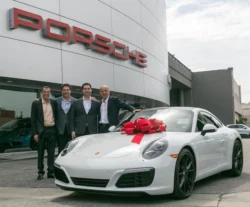 StarPoint Properties Awards Porsche to Newport Beach, CA Broker