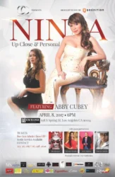 Celebrity Red Carpet Charity Event – Nina Up Close & Personal featuring Abby Cubey