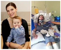 Beautiful Young Mom Suffers Brain Stem Stroke and Left Paralyzed While in Hospital Caring for Sic