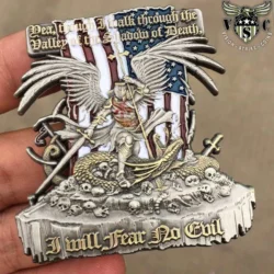 The Psalm 23:4 Though I Walk Through The Valley Of The Shadow Of Death Coin Released