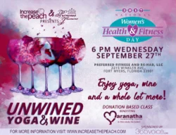 Unwind And Celebrate National Women's Health & Fitness Day With Free Yoga And Wine Event