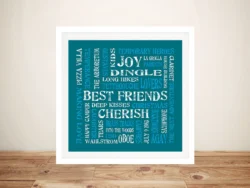 Locally owned Beyond a Word offers the highest quality canvas prints made right here in Australia