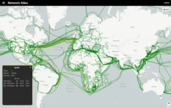 Network Atlas Launches Map of Global Internet Infrastructure