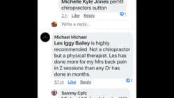 Back and joint pain centre caterham , Dr Les Bailey qualifications and testimonials