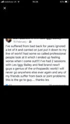 Dr Les Bailey / general osteopathic council. The truth