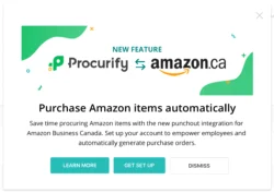 Procurify Now Supports Amazon Business Integration in Canada