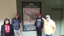 Vietnam Helicopter Pilots Association Members Meet Vietnam War Orphan, Daughter of Fallen Hero