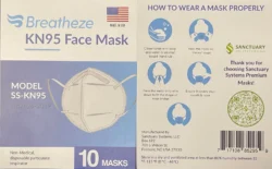 Sanctuary Systems, LLC Announces Availability of Breatheze SS-KN95 Masks