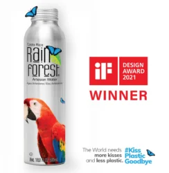 Design + Sustainability Excellence: RainForest Water Wins iF Design Award 2021 in Packaging Design