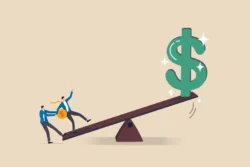 Why is leverage both beneficial and dangerous for traders?