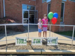 The HOPE Center collects donations for Tools For School