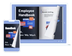 FlipHTML5 Helps SMBs to Create an Employee handbook with Valid Features