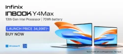Infinix INBOOK Y4 Max Hits Flipkart Shelves