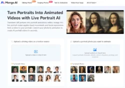 Mango AI's Live Portrait AI Tool Creates Vivid Videos from Ordinary Images