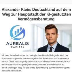 Alexander Klein: Germany on the Path to Becoming the Capital of AI-Driven Wealth Advisory