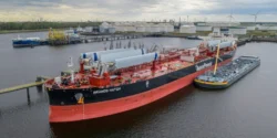 World’s First Wind-Assisted Newbuild Tanker Arrives in Europe, Proving the Power of WindWings® Technology in Action