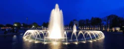Fountain Mountain Carries Kasco Floating Fountains with Energy-Efficient LED Lighting Options