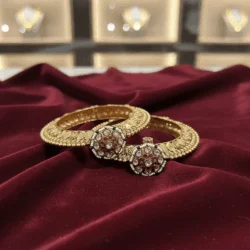 MyRivaaz Brings Timeless Kundan Bangles in Gold to Modern Bridal Collections