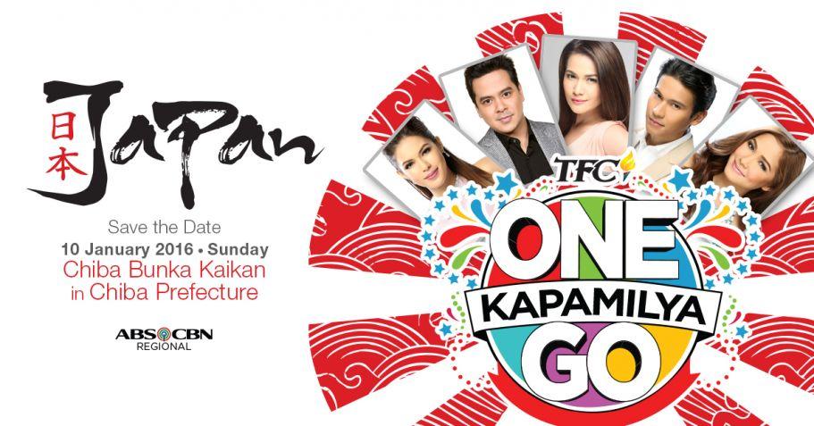 ABS-CBN and TFC kick off 2016 with One Kapamilya Go! Japan ABS-CBN and TFC kick off 2016 with One Kapamilya Go! Japan