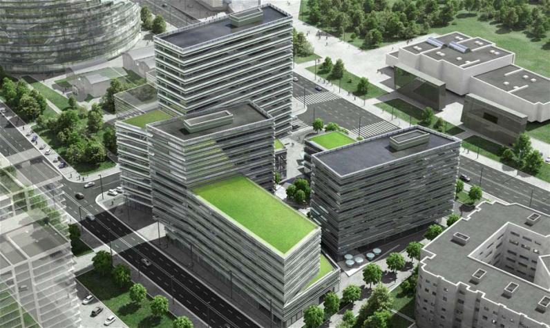 Quadrum: a business city within the city Quadrum: a business city within the city