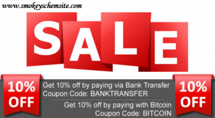 Smokeys Chem Site Announces 20% Discount for Online Bitcoin Purchases Smokeys Chem Site Announces 20% Discount for Online Bitcoin Purchases