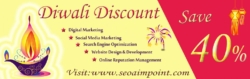 SEO AIM POINT Offers 40% Discount on its SEO Services This Diwali