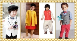 Baby Boy Wedding Outfits and Dresses Collection | Pink Blue India