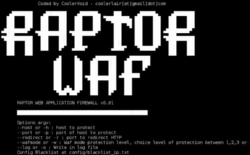 Raptor waf - un firewall gratis de aplicaciones web