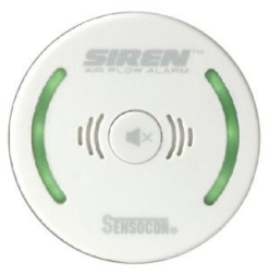 NEW Siren™ Air Flow Alarm, brought to you by Sensocon, Inc