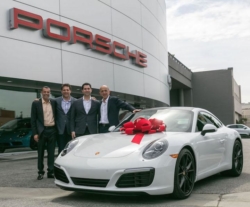 StarPoint Properties Awards Porsche 911 to CBRE Broker