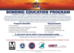 Patrick McFadden Guest Speaker for US Department of Transportation Bonding Education Program