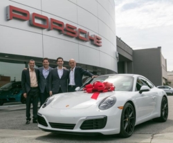 StarPoint Properties Awards Porsche to Newport Beach, CA Broker
