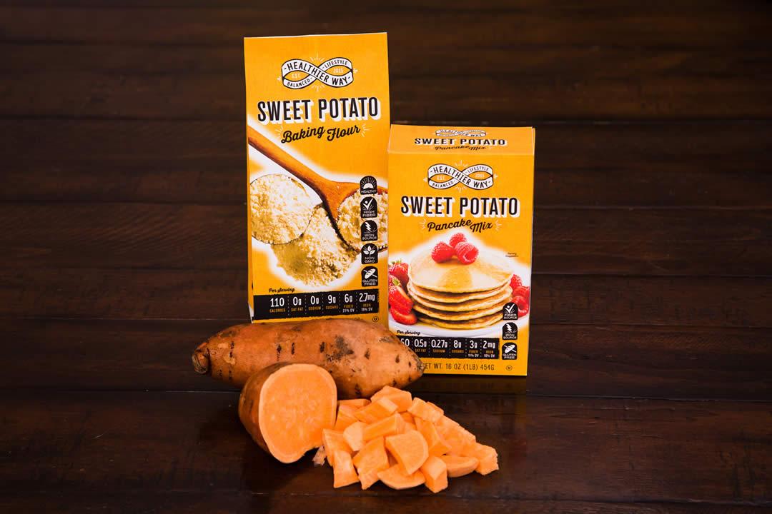 Healthier Way Launches Gluten Free Sweet Potato Flour And Pancake Mix Healthier Way Launches Gluten Free Sweet Potato Flour And Pancake Mix