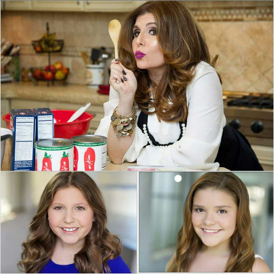 Linda Zazzali with Daughters Eva and Valentina Zazzali Step to the Stage on GingerNewYork in NYC Linda Zazzali with Daughters Eva and Valentina Zazzali Step to the Stage on GingerNewYork in NYC