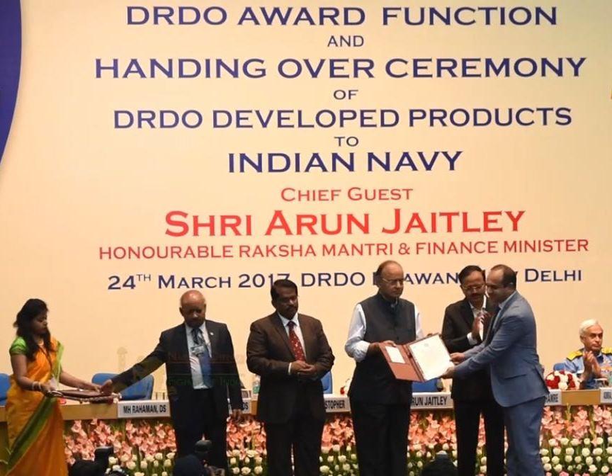 Mistral conferred with the Prestigious Defence Technology Absorption Award from DRDO Mistral conferred with the Prestigious Defence Technology Absorption Award from DRDO