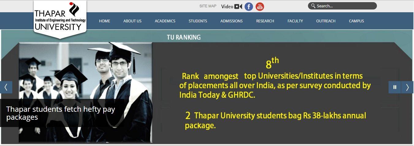 Institute of Engineering and Technology – Thapar University Institute of Engineering and Technology – Thapar University