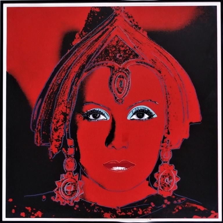 Screenprint of Greta Garbo as Mata Hari by Andy Warhol brings $52,000 at Bruneau & Co. Auctioneers Screenprint of Greta Garbo as Mata Hari by Andy Warhol brings $52,000 at Bruneau & Co. Auctioneers