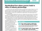 With Massive Cuts in Federal Research Grants on the Horizon, Industry-Sponsored Research Management Offers Guidance in Building Funding From Corporate Partnerships