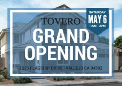 Tovero at Mare Island Grand Opens this Saturday, May 6