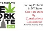 Ending Prohibition in NY State: Can It Be Done by Constitutional Convention?