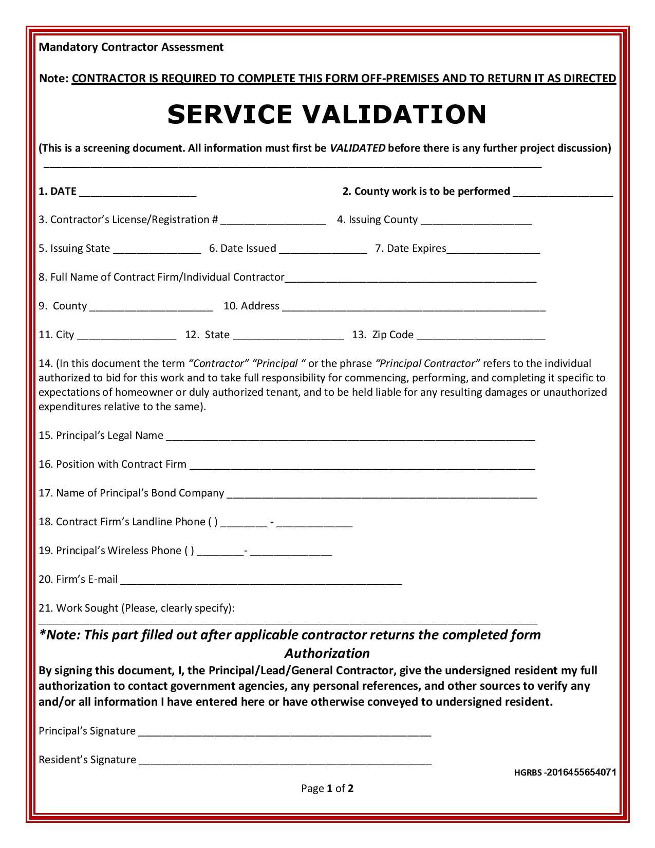 Nation’s Most Extreme Contractor Vetting System for U.S. Private Homeowners Nation’s Most Extreme Contractor Vetting System for U.S. Private Homeowners