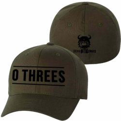 Black, Coyote, and Olive Drab USMC MOS Ball Caps