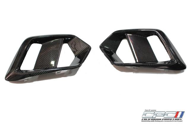 2016-2017 Ford Focus RS Carbon Fiber Fog Light Bezel Replacements 2016-2017 Ford Focus RS Carbon Fiber Fog Light Bezel Replacements