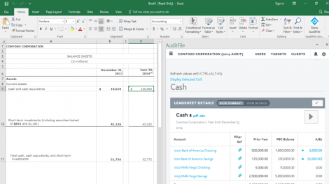 AuditFile Introduces Add-In Tool for Microsoft Excel AuditFile Introduces Add-In Tool for Microsoft Excel