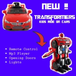 New Transformers BMW Kids Electric Car 12v 2017 | Transformers The Last Knight | Transformers Toy