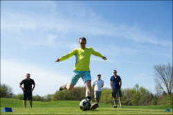 New Fox Hills FootGolf Tourney Requires some Fancy Footwork