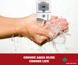"KRONA" has introduced Smart Ro"Aqua Bliss" which indicates Filter Change Alarm System and Smart TDS Display