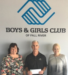 St. Anne's Credit Union Donates $500 to Boys and Girls Club of Fall River